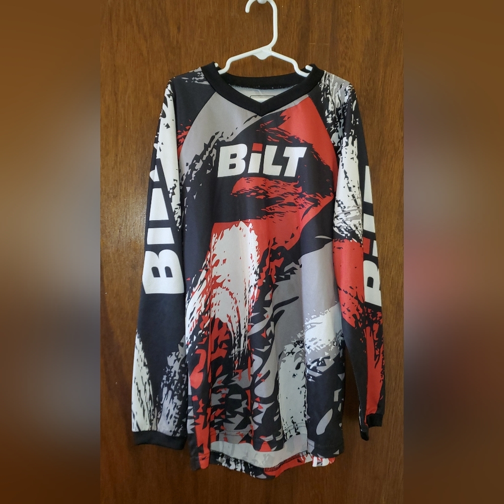 BILT Riding Long Sleeve Jersey Sz Youth Large